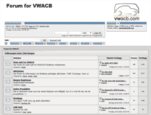 Tablet Screenshot of forum.vwacb.com